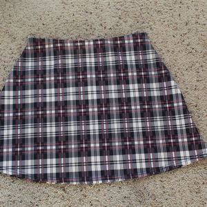 Plaid Skirt